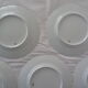 8 flat plates Haviland 426112 Sylvie flowers small roses Limoges