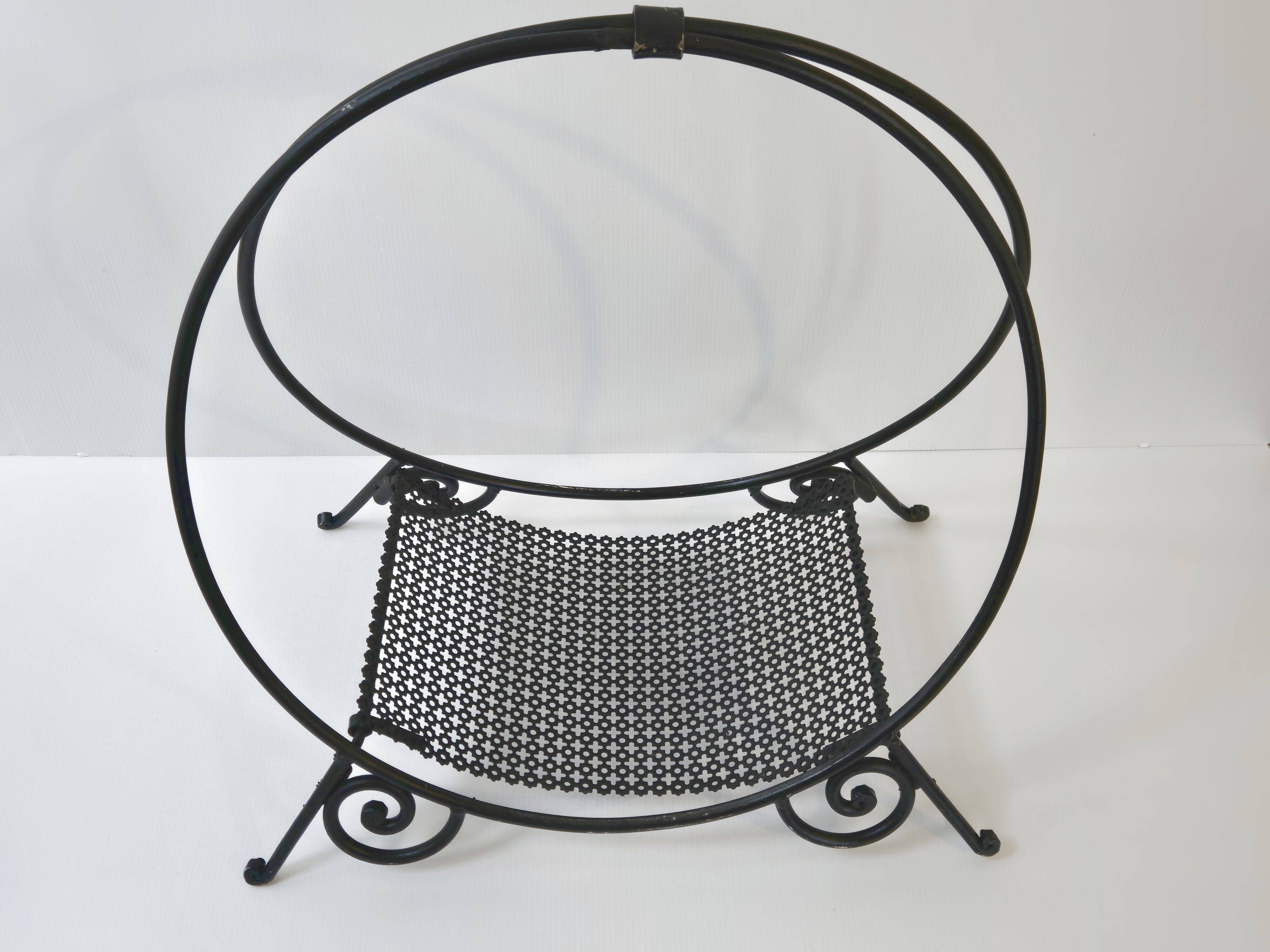 Porte-bûches vintage 1950