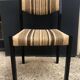 4 Self chairs in wood and fabric