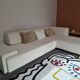 Moroso corner lounge sofa, Lowland model with chaise longue.