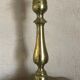 Lamp foot candle holder shape in solid brass 26.5 cm