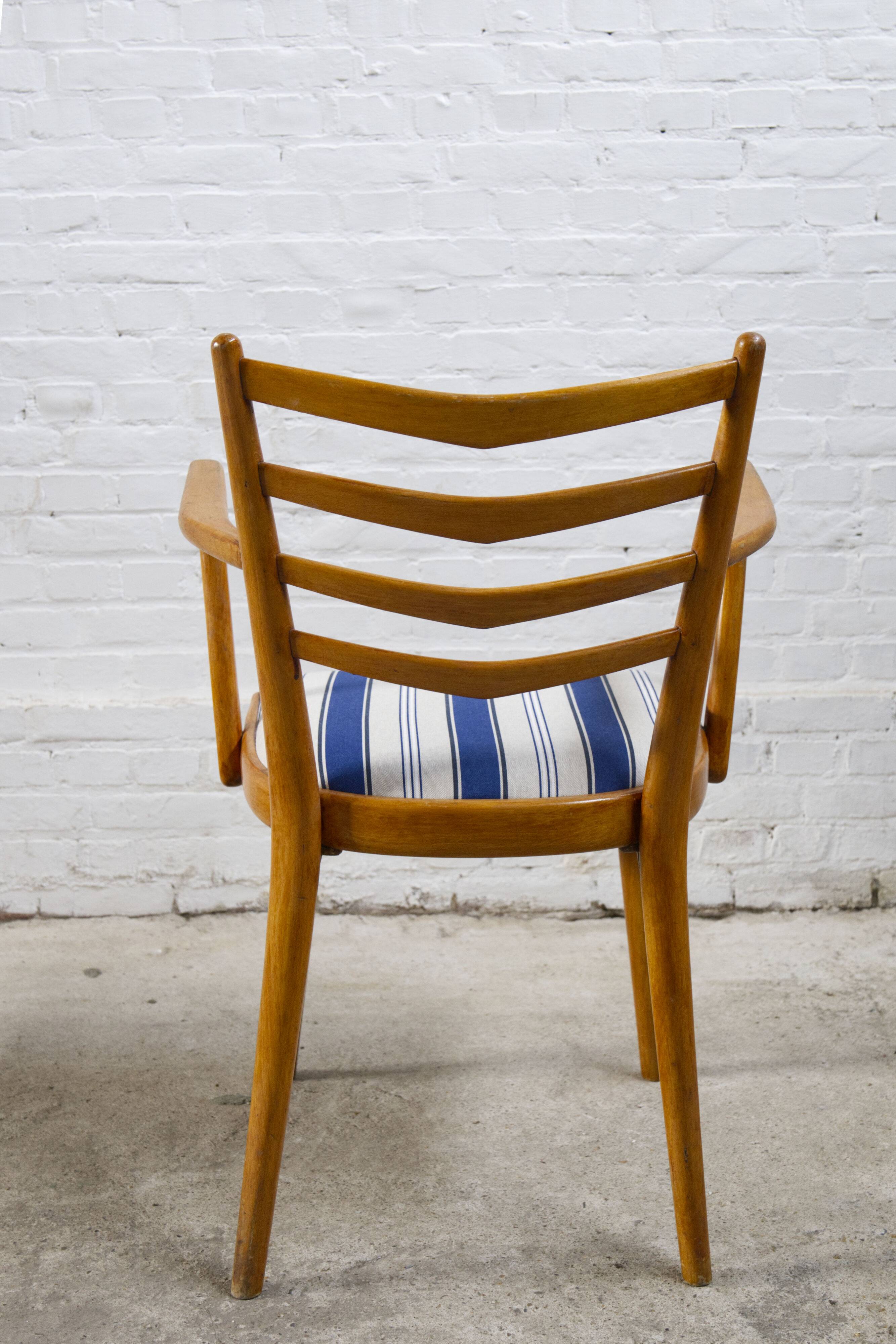 2x Thonet armchairs, 1960s
