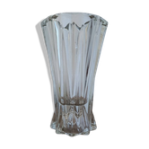 Vase cristal taillé vintage, style art déco 50's