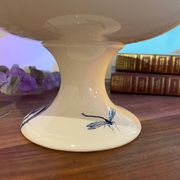 Gien porcelain compote bowl