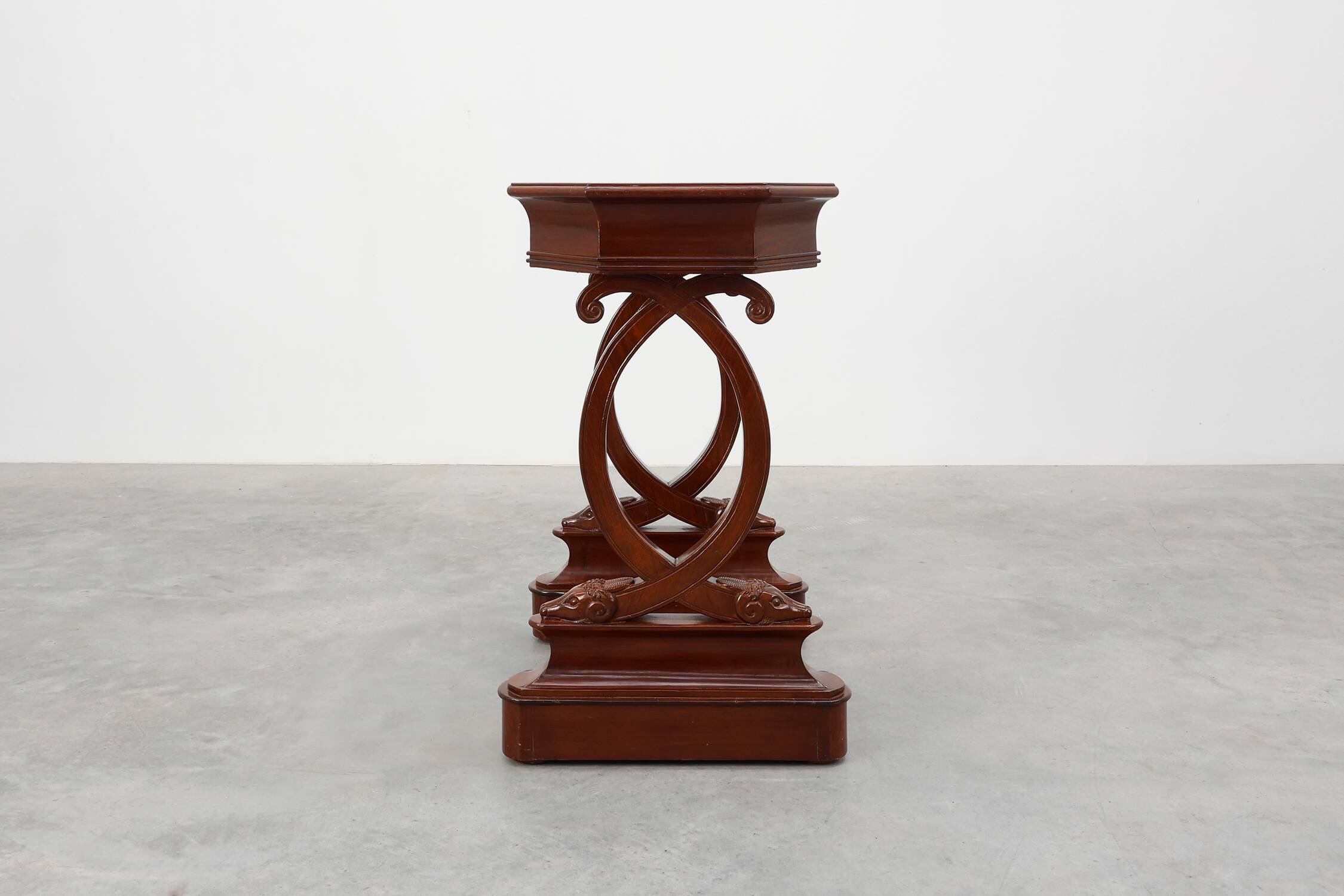 Biedermaier planter in wood, Germany ca. 1830