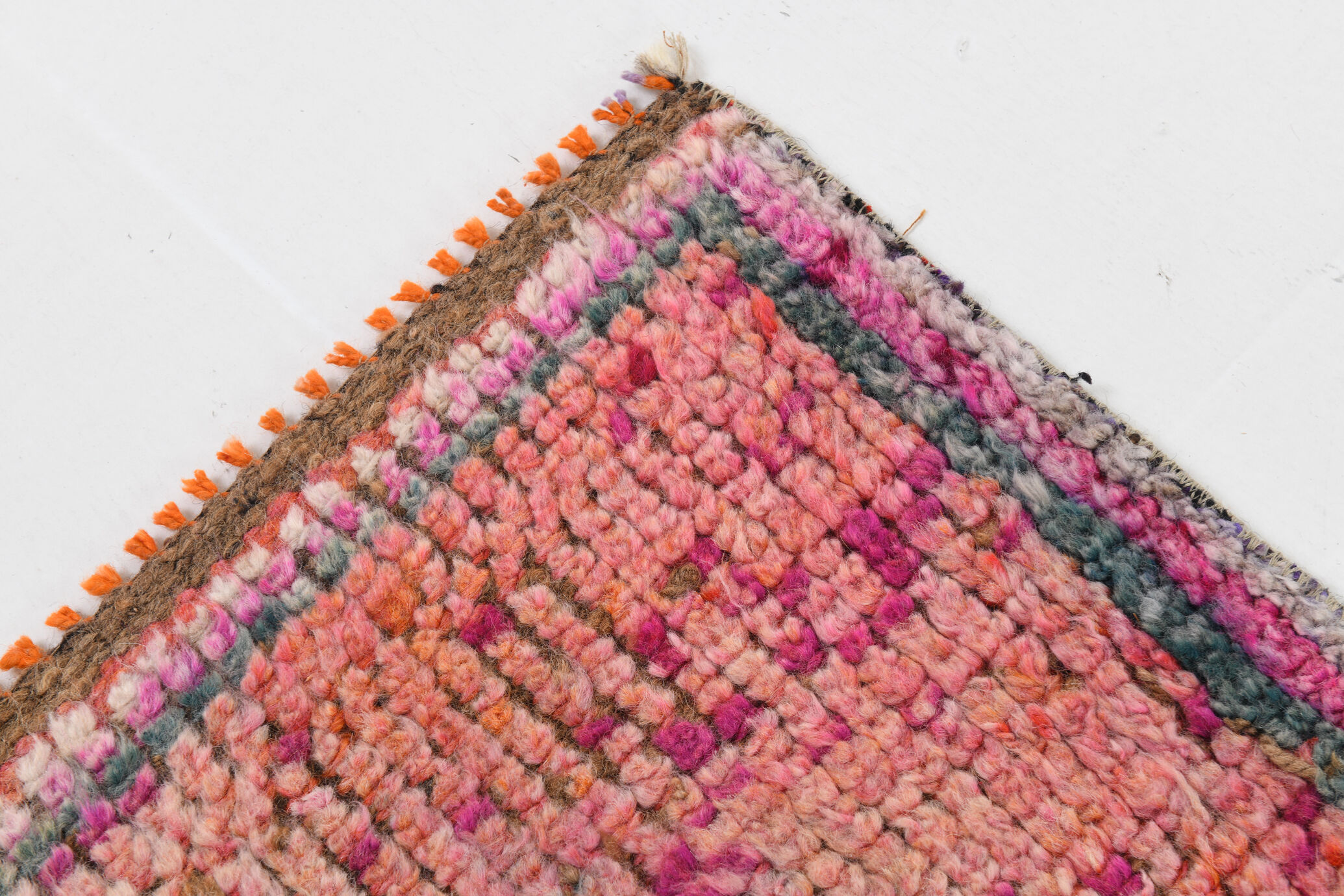 3x9 Vintage Geometric Runner Rug, 89x283Cm