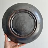 large colorful ceramic fruit basket dish