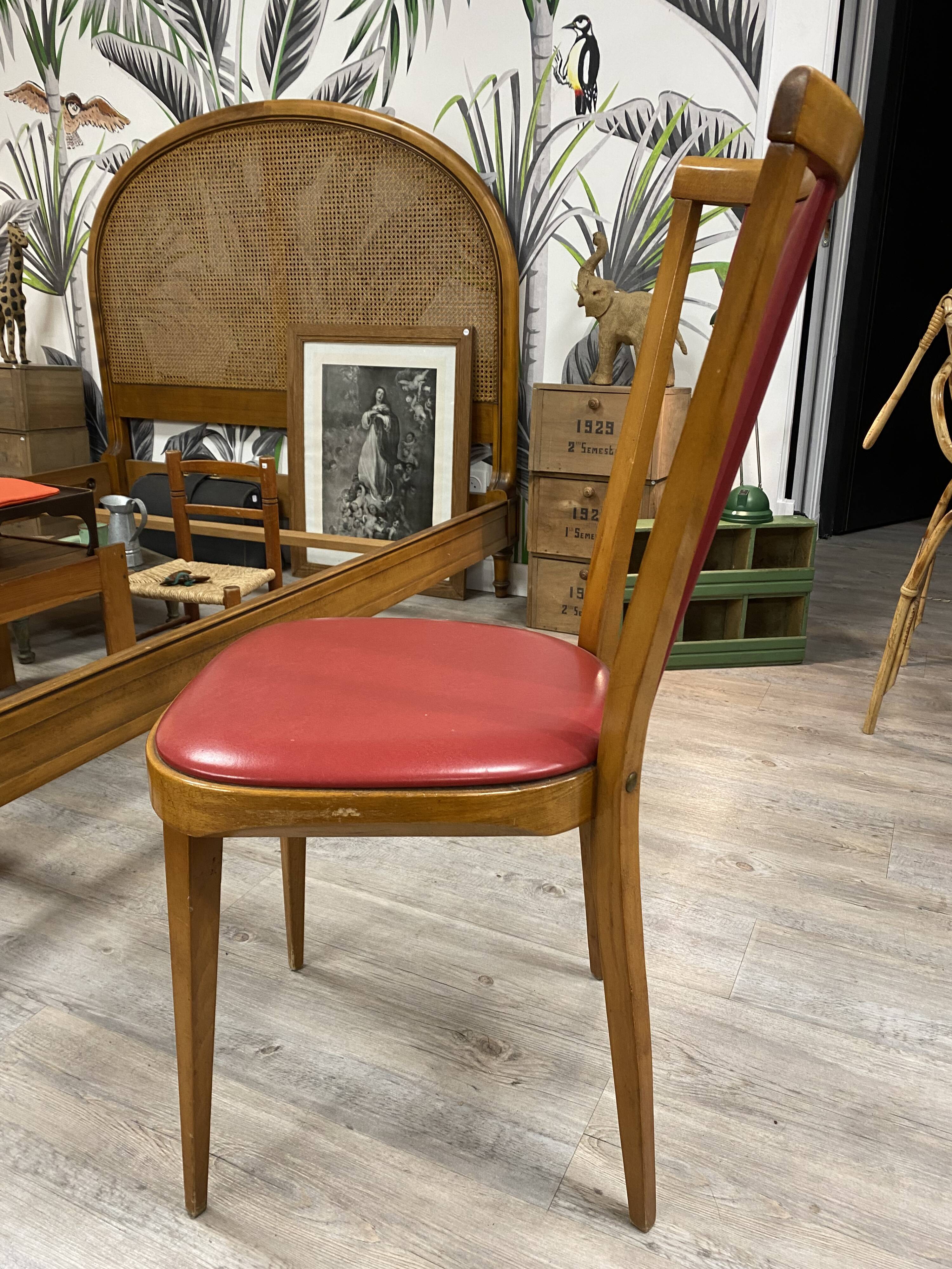 2 chaises vintage Baumann Palma années 70/80