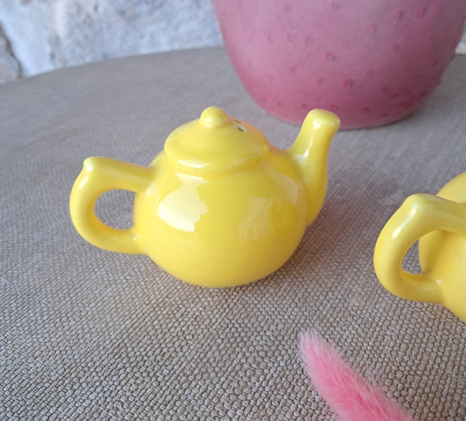 Vintage salt and pepper shakers