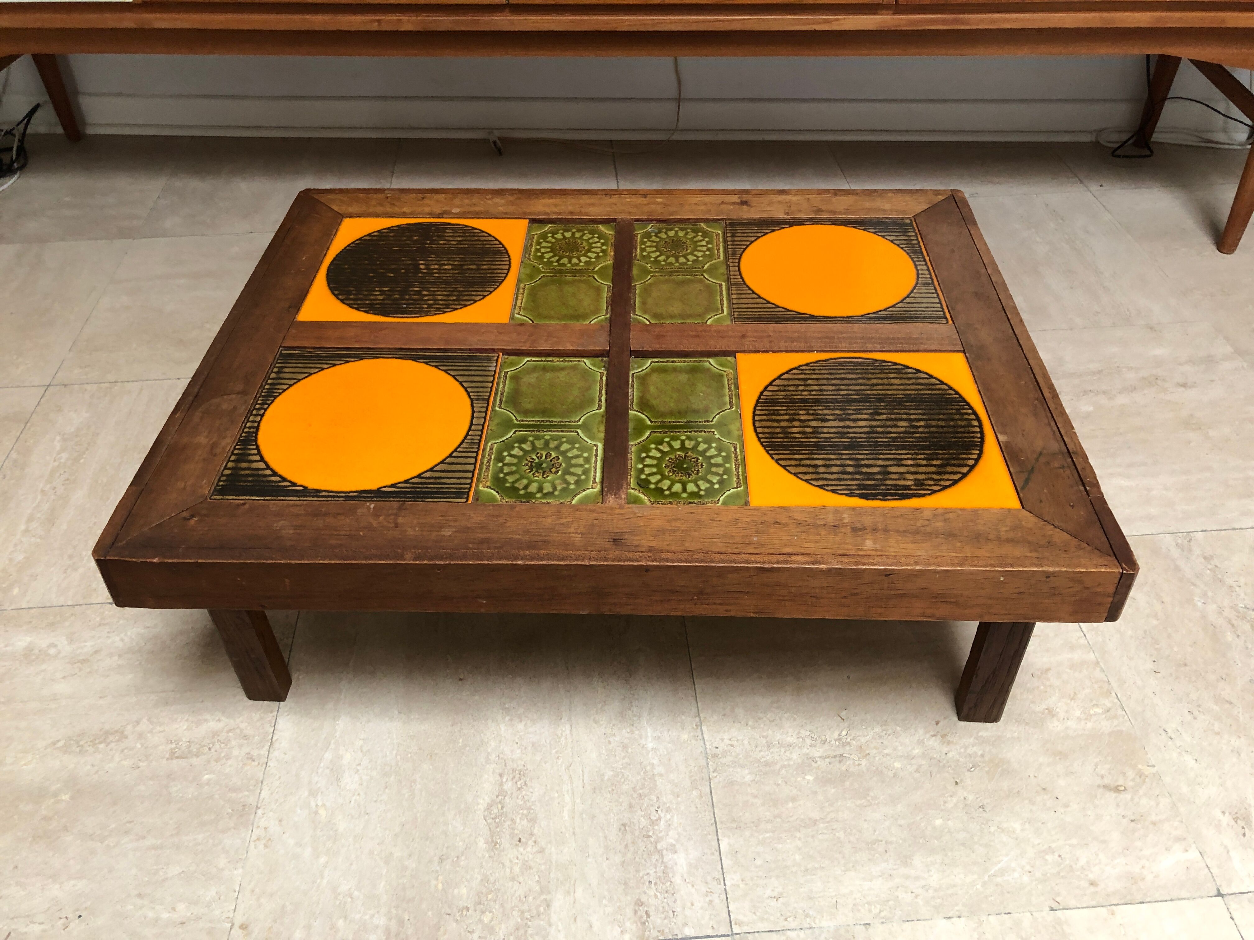 Tiled coffee table, 1970
