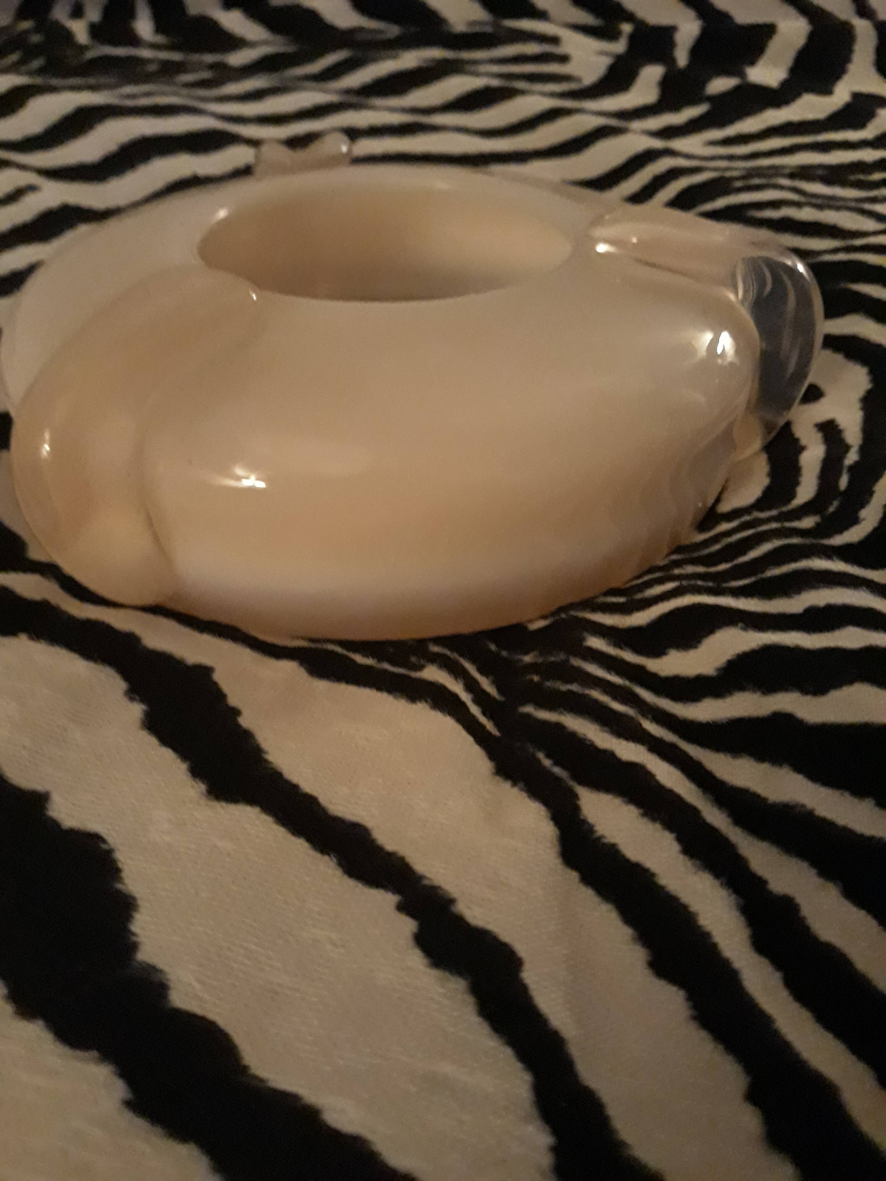 Glass ashtray