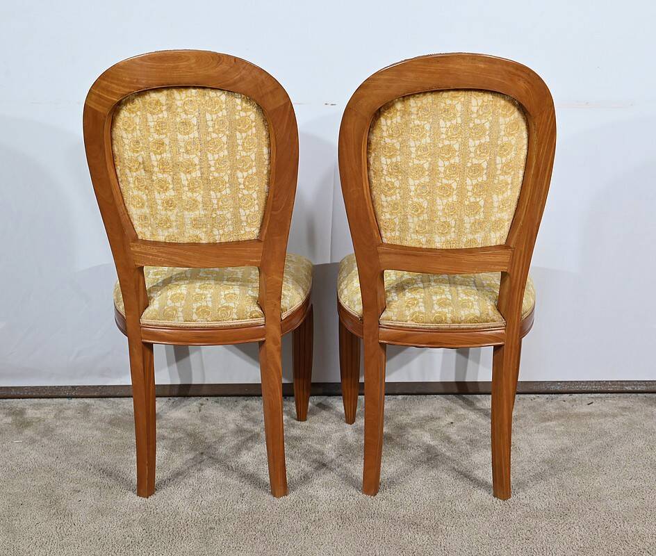 Pair of Blond Mahogany Chairs, Art Deco – 1940