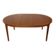 Danish round dining table by Sören Willadsen in teak, 60s