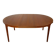 Danish round dining table by Sören Willadsen in teak, 60s