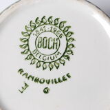 Coffee Set 1966 Rambouillet  Boch Freres S.A. , Set: 6 big plates 6 small plates, 5 cups, sugar pot,