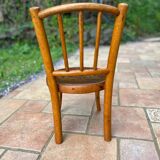 Chaise enfant bois courbé Fischel ‘Pierrots’