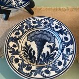 Antique handmade earthenware plates