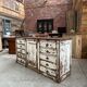 Fine oak furniture from the late 19th century.