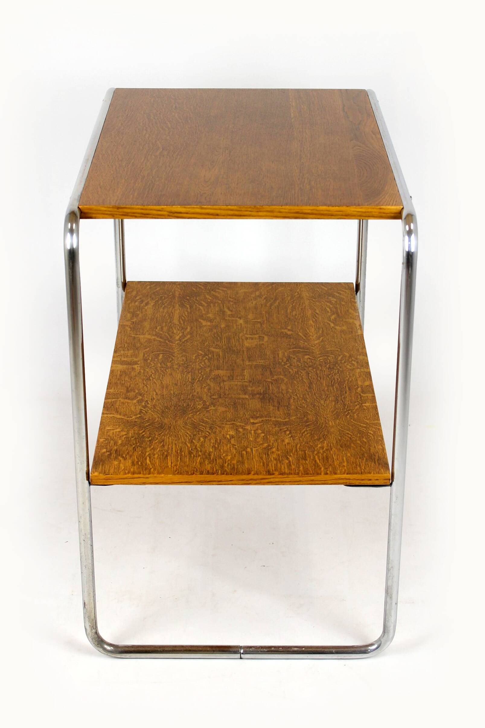 Restored B12 style Side Table atttributed to Kovona 1940s