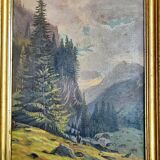 Alpine mountain table