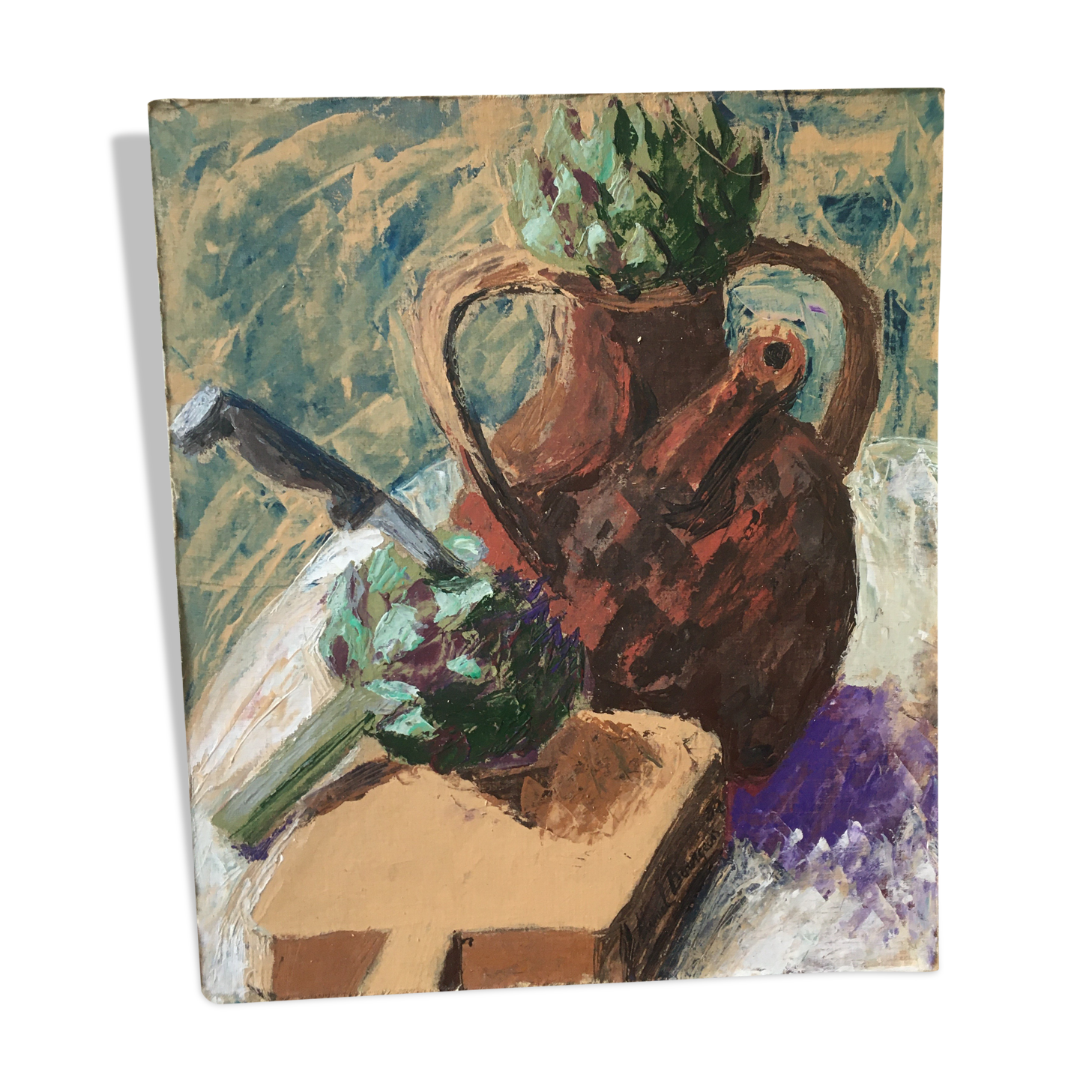 Peinture sur support rigide Nature morte
