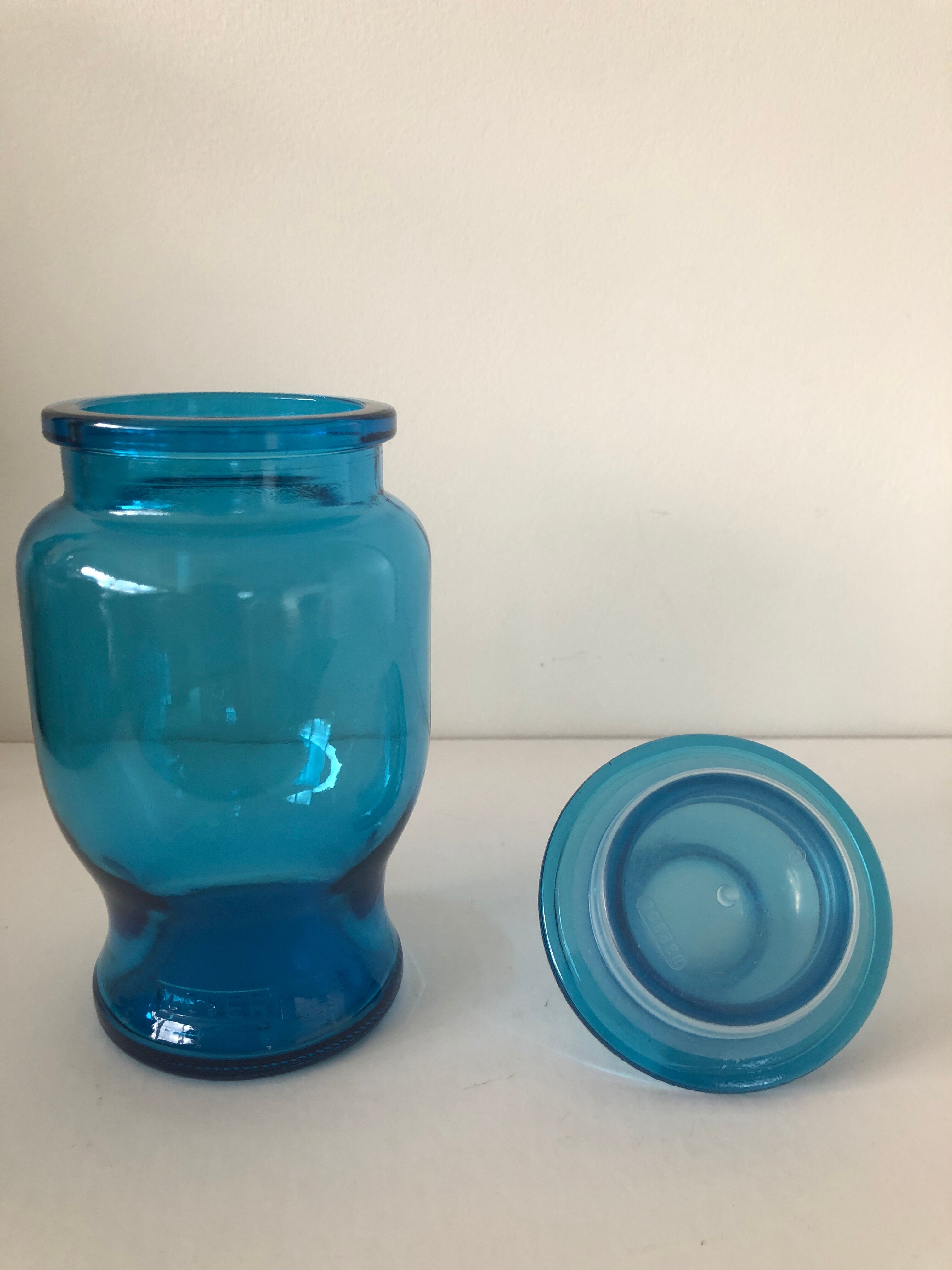 Vintage Lever Blue Bottle