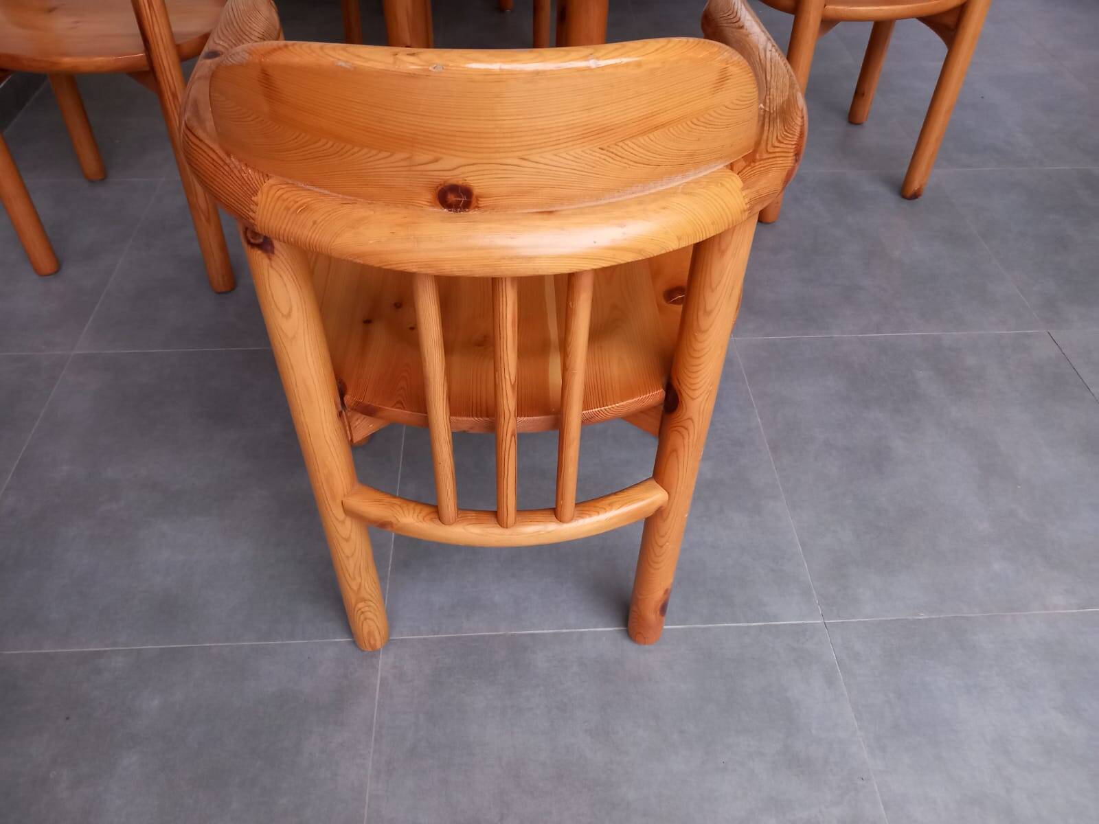 Table and chairs Denmark 1980s