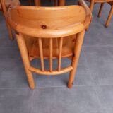 Table and chairs Denmark 1980s