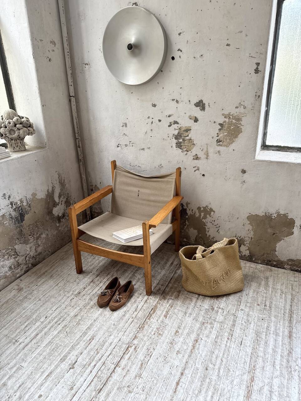 Safari chair in pine by Rold Rastad and Adolf Relling, 1960.