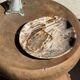 Pawn Natural - Stool, side table, end table in solid mango wood