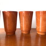 Digoin cups in glazed stoneware