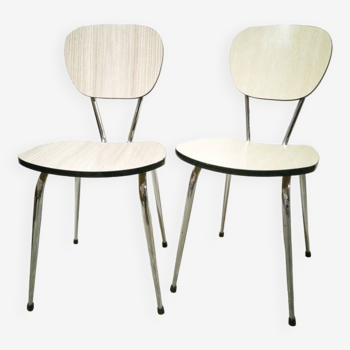 Duo de chaises en Formica