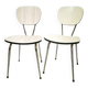 Formica chair duo