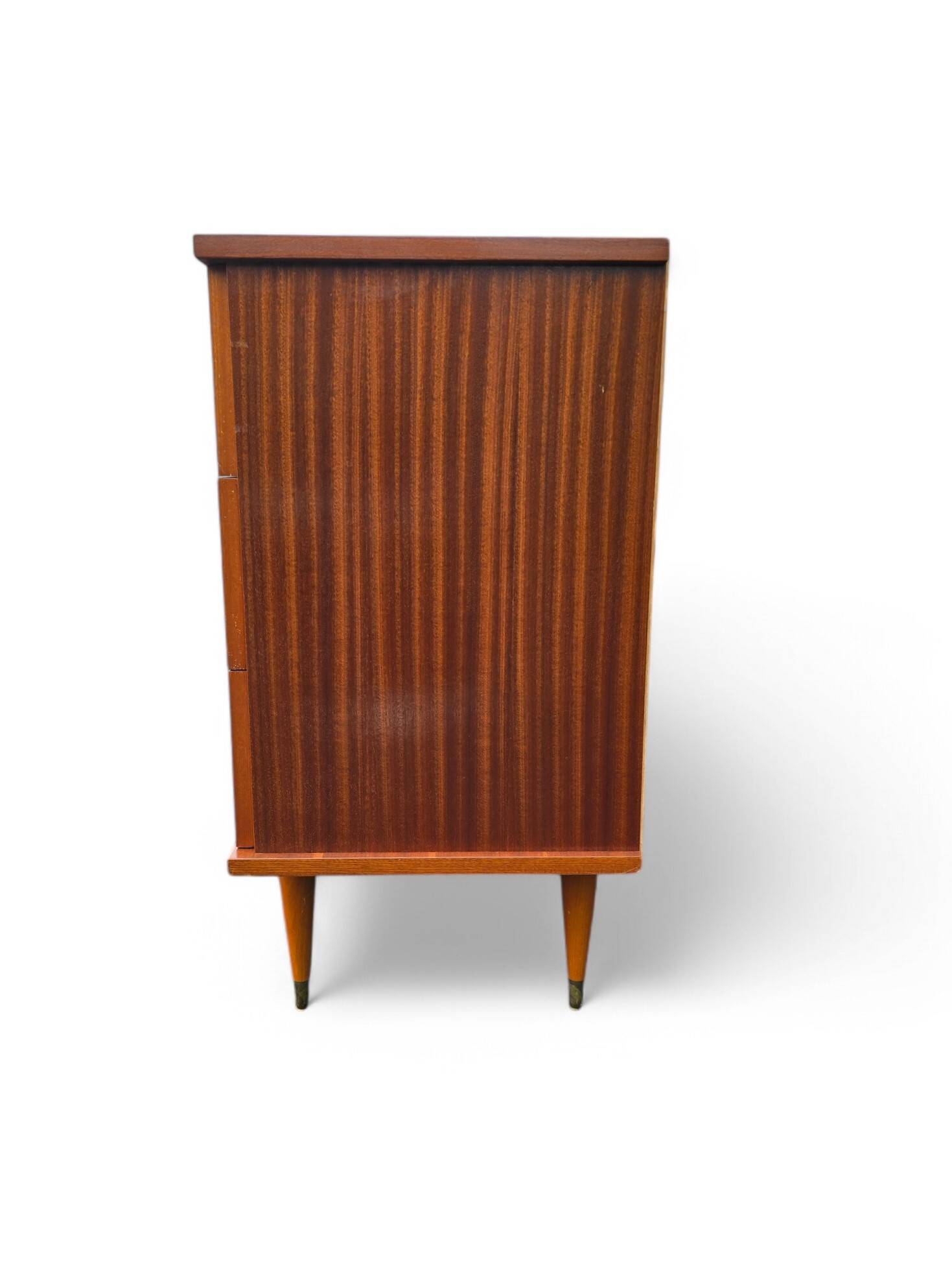 Vintage pencil leg chest of drawers