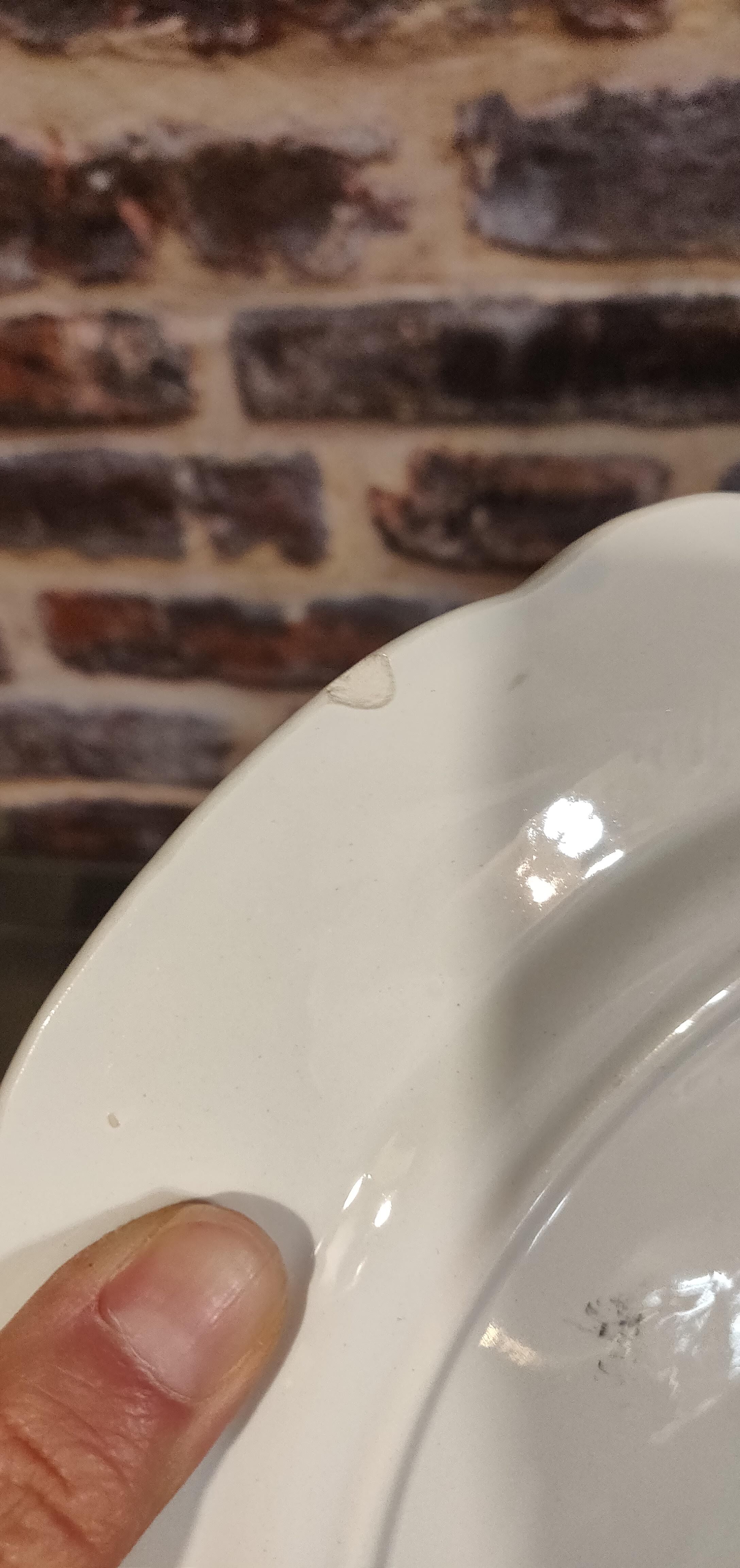 12 assiettes plates Digoin et Sarguemines Pampelune