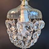Crystal Chandelier with Tassels and Bell