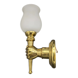 Applique main flambeau