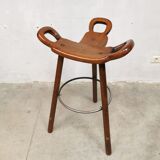 Tabouret espagnol brutaliste
