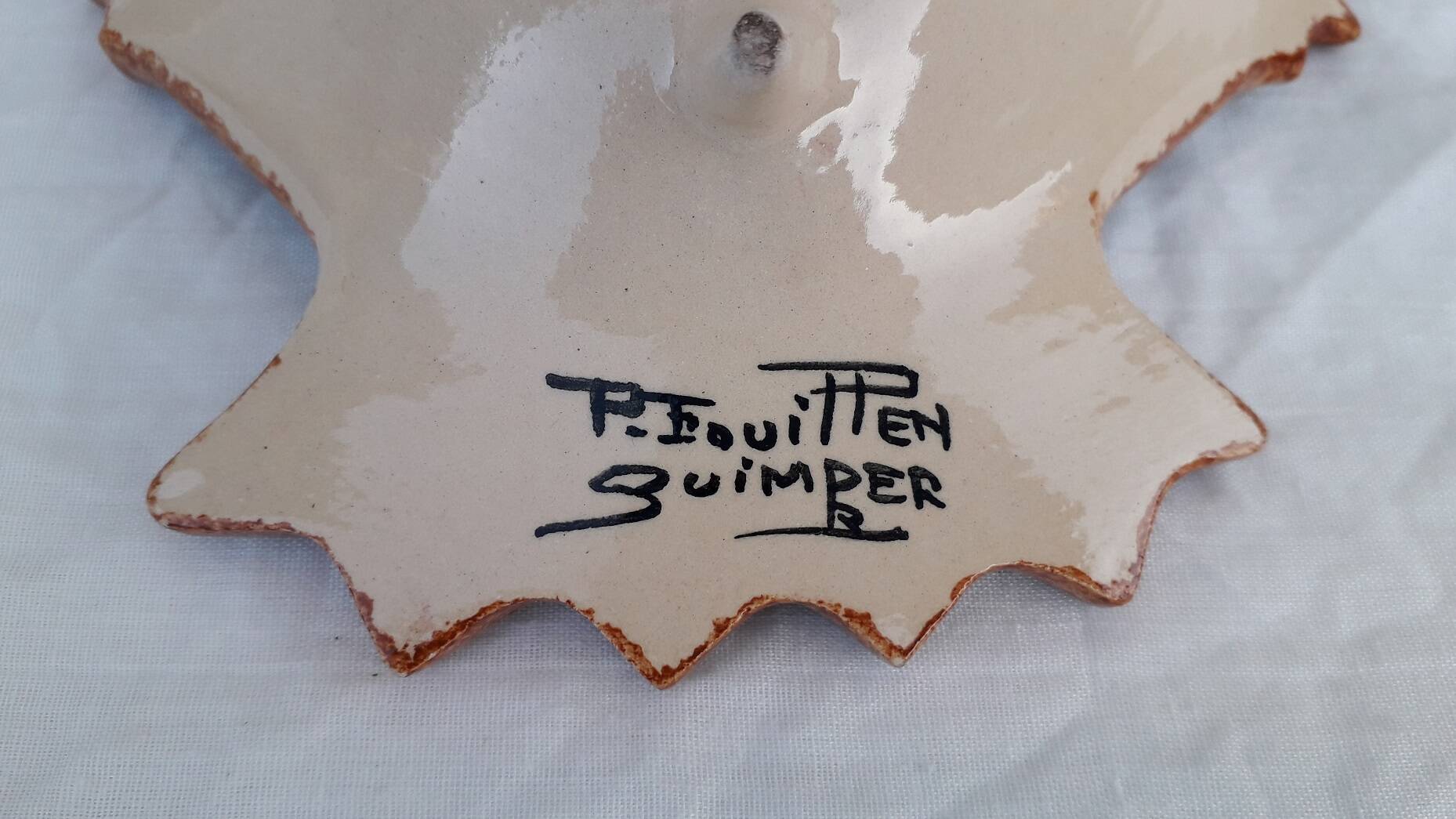 Quimper Fouillen tray