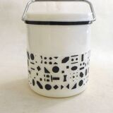 Opaline ice bucket 1960s