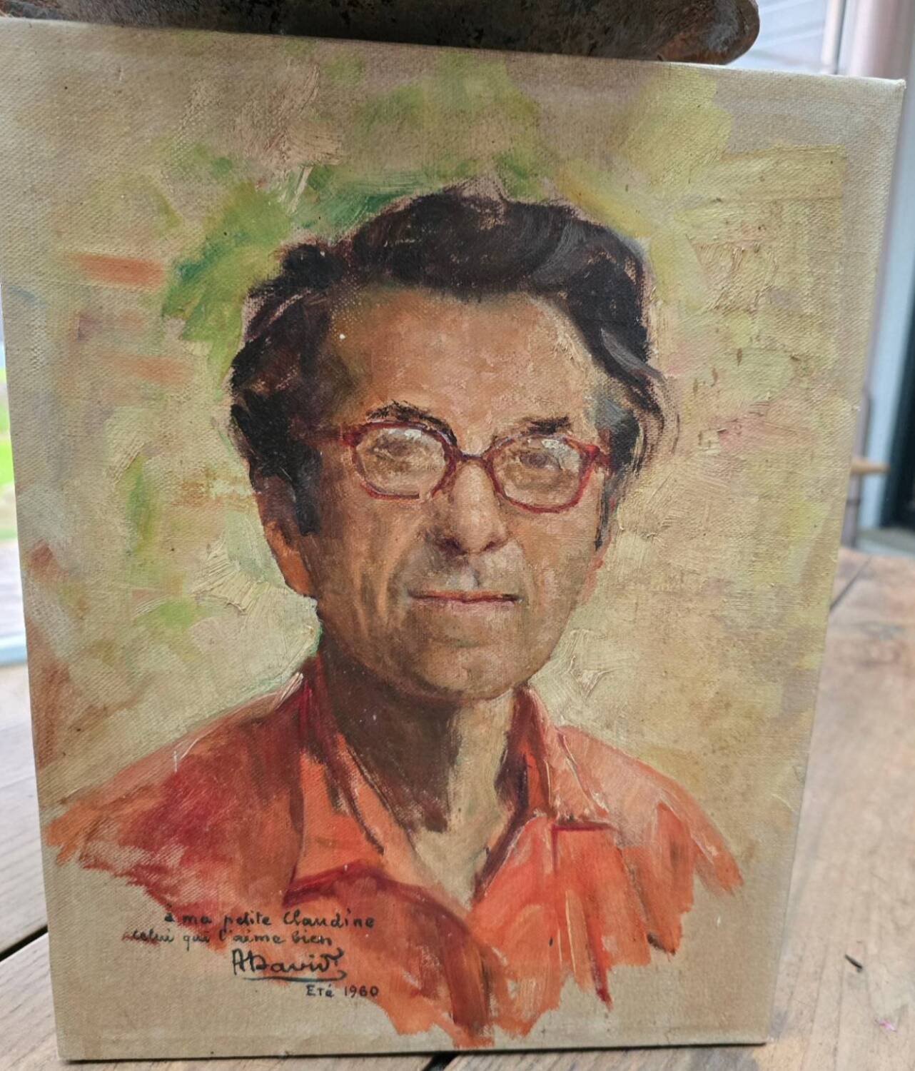 Self-portrait artist painter