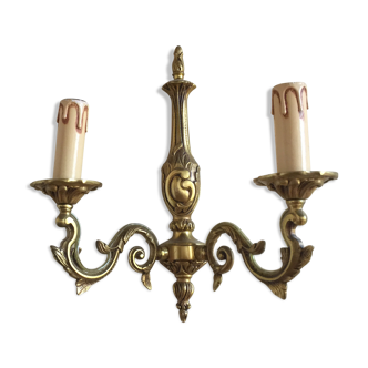 Brass sconces