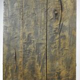 Solid oak farm table, raw art 1930s