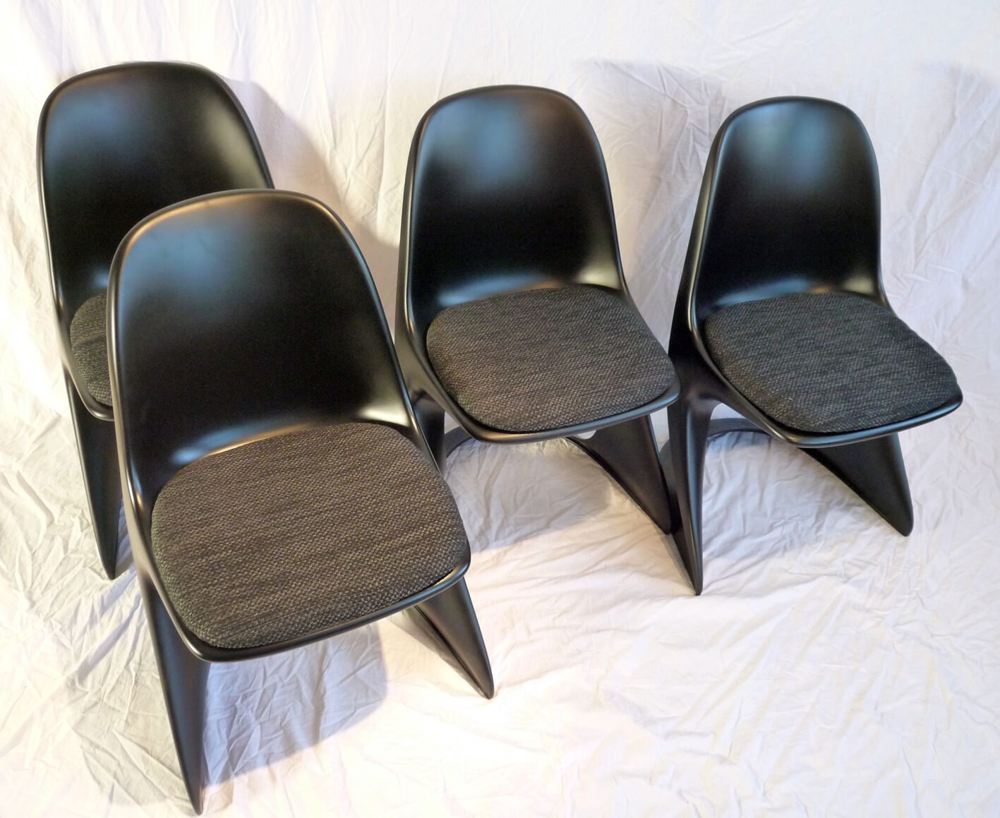 Plastic chair casal "black"