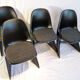 Plastic chair casal "black"