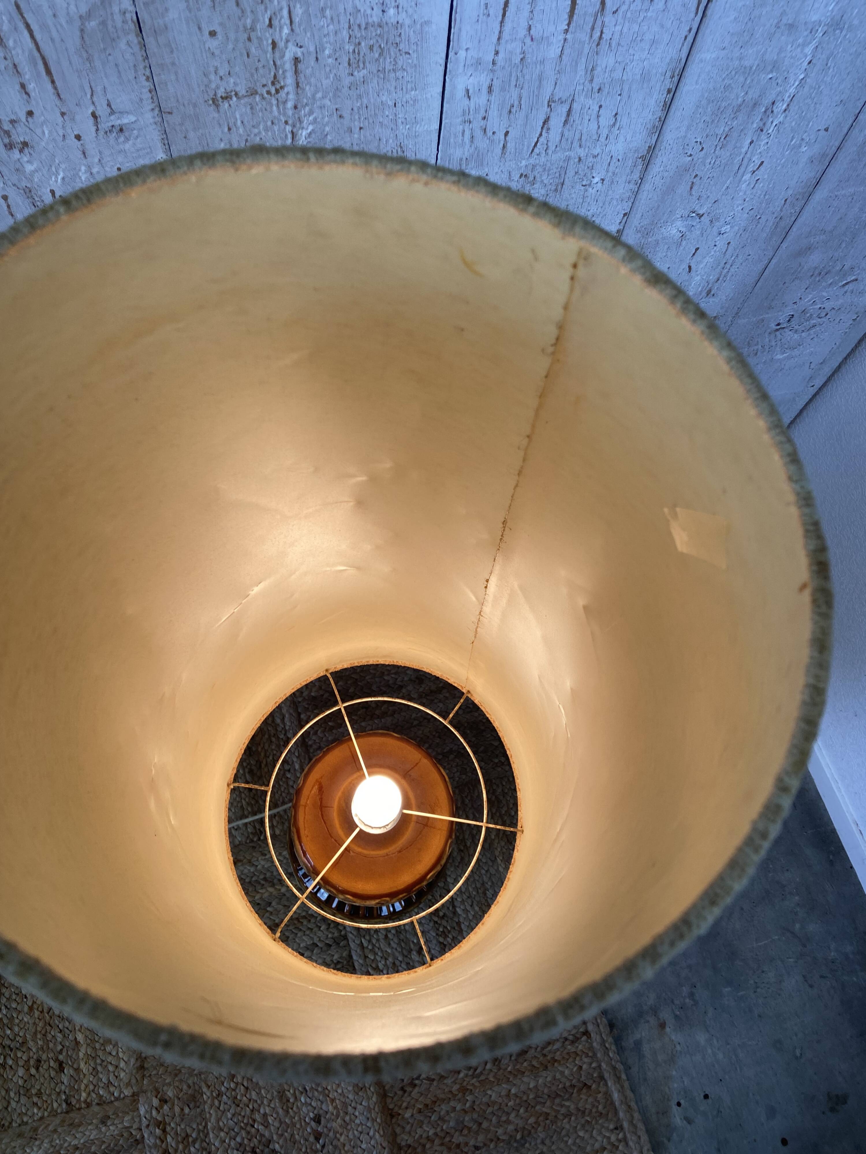 Ceramic lamp from the 1970s