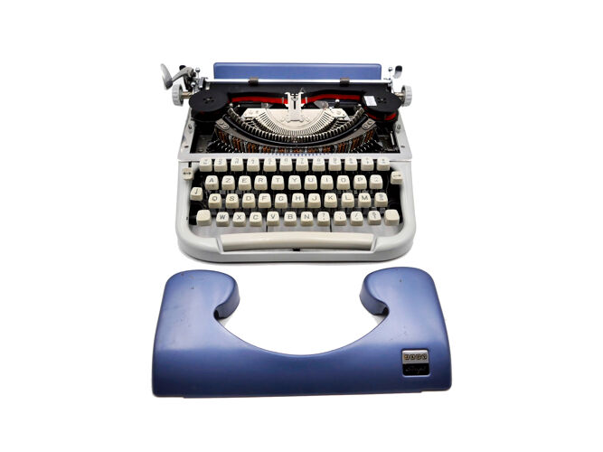 Machine à écrire japy Script vintage révisée ruban neuf