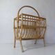 rattan magazine holder