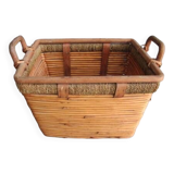 Old wicker basket