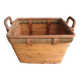 Old wicker basket